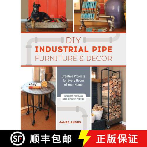【3-4周达】DIY Industrial Pipe Furniture and Decor: Creative Projects for Every Room of Your Home [9781612436067]