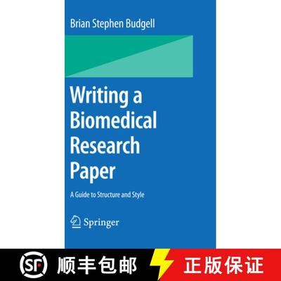 【3-4周达】Writing a Biomedical Research Paper: A Guide to Structure and Style [9784431880363]
