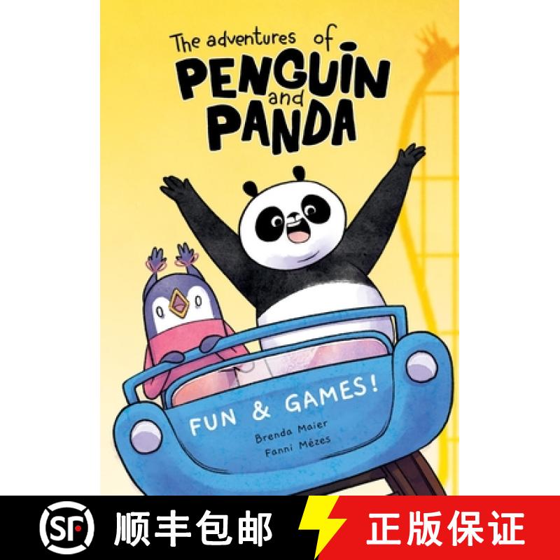 预订 The Adventures of Penguin and Panda: Fun and Games!: Graphic Novel (2) Volume 1 [9781958325070]