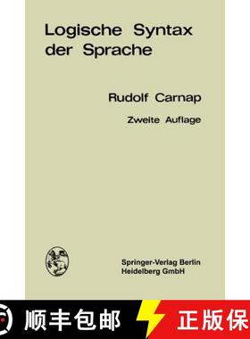 【3-4周达】Logische Syntax Der Sprache [9783662233313]