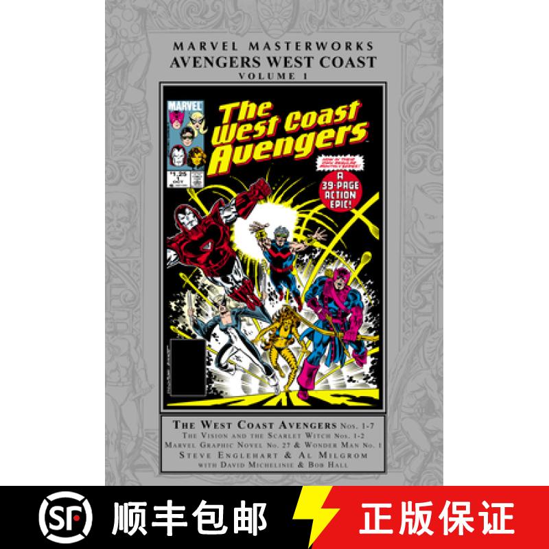 【3-4周达】Marvel Masterworks: Avengers West Coast Vol. 1 [9781302962197]
