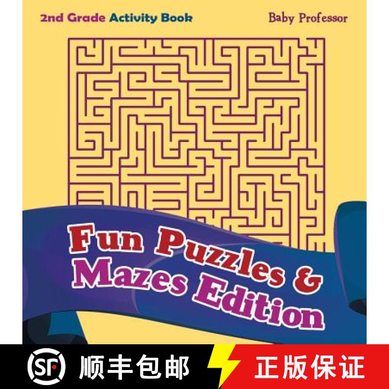 【3-4周达】2nd Grade Activity Book: Fun Puzzles & Mazes Edition [9781683055464]