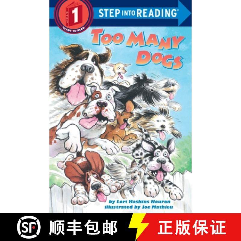【3-4周达】Too Many Dogs (Step-Into-Reading, Step 1) [9780679864431]