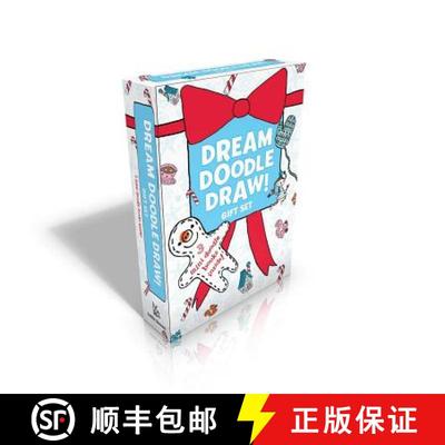 【3-4周达】Dream Doodle Draw! Gift Set (Boxed Set): Animals; Patterns; Snow (Boxed Set) [9781481471596]