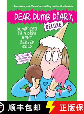 【3-4周达】Dumbness Is a Dish Best Served Cold (Dear Dumb Diary: Deluxe) [9780545932288]