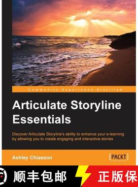 【3-4周达】Articulate Storyline Essentials [9781784392079]
