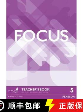 【3-4周达】Focus BrE 5 Teacher's Book & MultiROM Pack [9781292110127]
