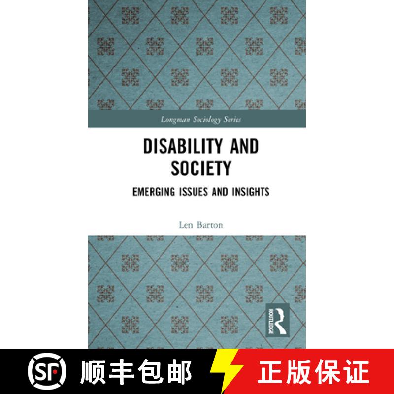 【3-4周达】Disability and Society: Emerging Issues and Insights [9781138418059]