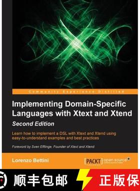 预订 Implementing Domain-Specific Languages with Xtext and Xtend - Second Edition [9781786464965]