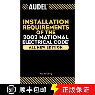 【3-4周达】Audel Installation Requirements Of The 2002 National Electrical Code, All New Edition [Wil... [9780764542787]