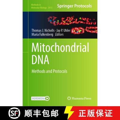 【3-4周达】精装 Mitochondrial DNA : Methods and Protocols [9781071629215]