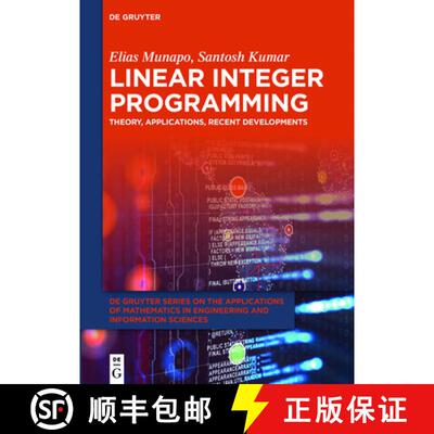 【3-4周达】精装 Linear Integer Programming – Theory, Applications, Recent Developments [9783110702927]