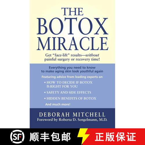 【3-4周达】Botox Miracle, the [9780743464635]