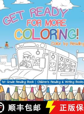【3-4周达】Get Ready for More Coloring! Color by Reading - 1st Grade Reading Book | Children's Readin... [9798869419149]