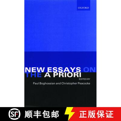 【3-4周达】精装 New Essays on the A Priori [9780199241262]