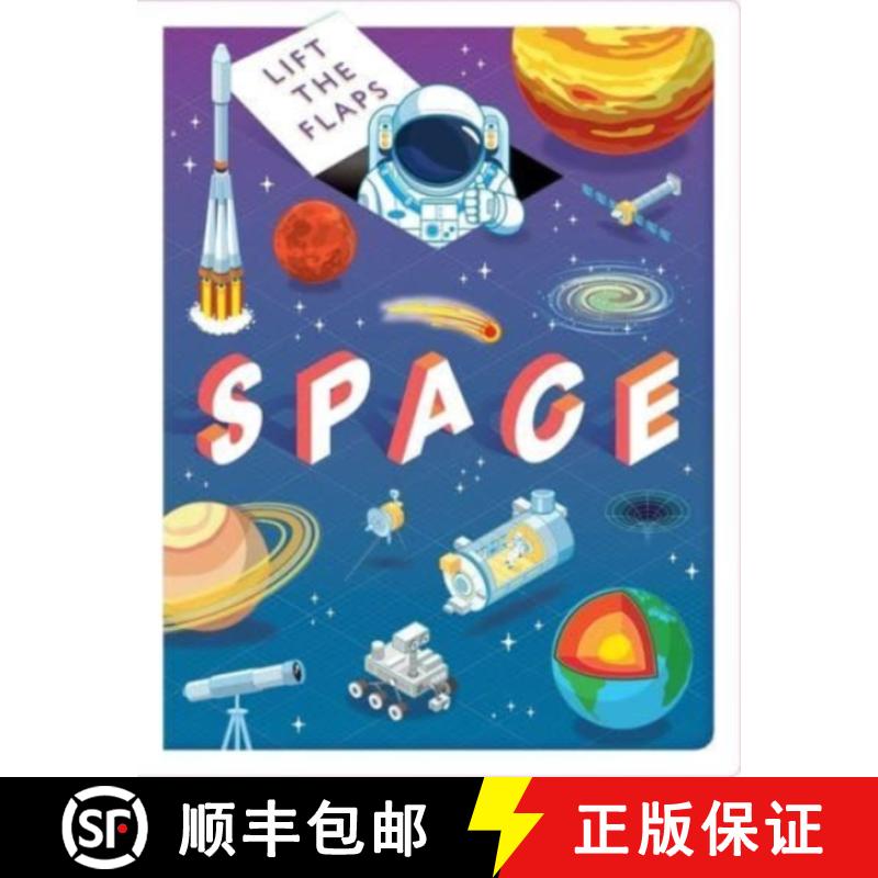【2-3周达】Lift The Flaps: Space [9781837712663]
