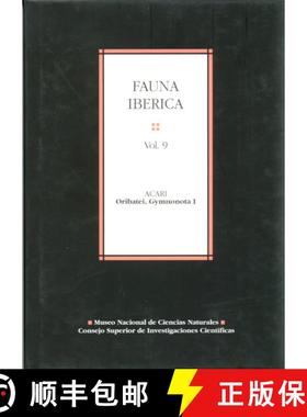 预订 Fauna Ibérica, Volume 9: Acari - Oribatei: Gymnonota I [9788400076610]