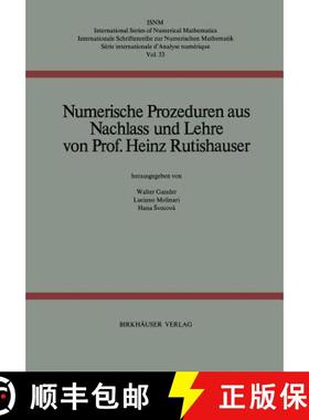 【3-4周达】Numerische Prozeduren : Aus Nachlass und Lehre [9783764308742]