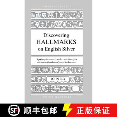 【3-4周达】Discovering Hallmarks on English Silver [9780747804505]
