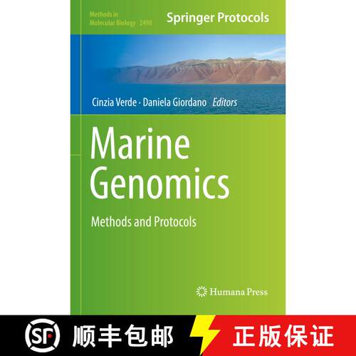 【3-4周达】精装 Marine Genomics : Methods and Protocols [9781071623121]