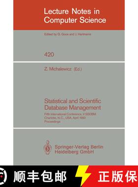 【3-4周达】Statistical and Scientific Database Management : Fifth International Conference, V SSDBM, ... [9783540523420]