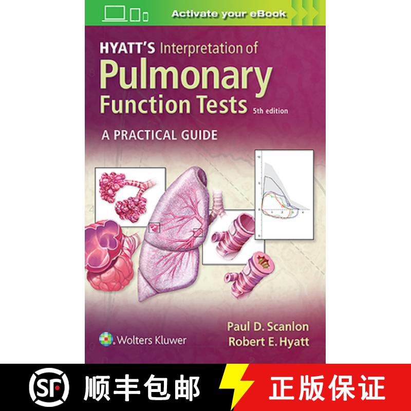 【3-4周达】Hyatt's Interpretation of Pulmonary Function Tests [9781975114343]