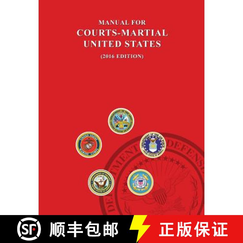 【3-4周达】Manual for Courts-Martial, United States 2016 edition [9781598048780]