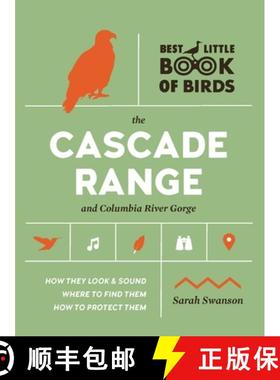 【3-4周达】Best Little Book of Birds The Cascade Range and Columbia River Gorge: The Oregon Coast [9781643261775]