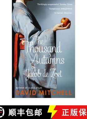 【3-4周达】The Thousand Autumns of Jacob de Zoet : Longlisted for the Booker Prize [9780340921586]
