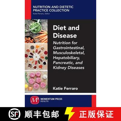 【3-4周达】Diet and Disease – Nutrition for Gastrointestinal, Musculoskeletal, Hepatobiliary, Pancre... [9781606509210]