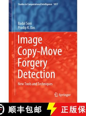 【3-4周达】Image Copy-Move Forgery Detection : New Tools and Techniques [9789811690402]