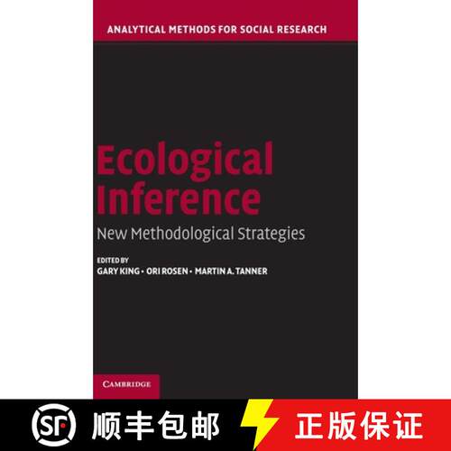 【3-4周达】精装 Ecological Inference: New Methodological Strategies - Ecological Inference: New Metho... [9780521835138]