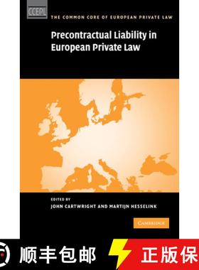 【3-4周达】Precontractual Liability in European Private Law: - Precontractual Liability in European P... [9780521183949]