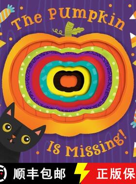 【3-4周达】The Pumpkin Is Missing! (Board Book with Die-Cut Reveals) [9780358175438]