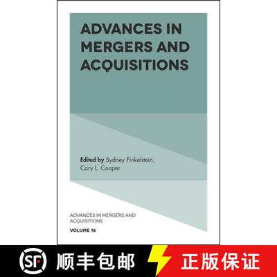 【3-4周达】Advances in Mergers and Acquisitions [9781787146938]