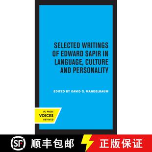 Selected 9780520366084 Personality 4周达 Language Writings and Edward Culture Sapir