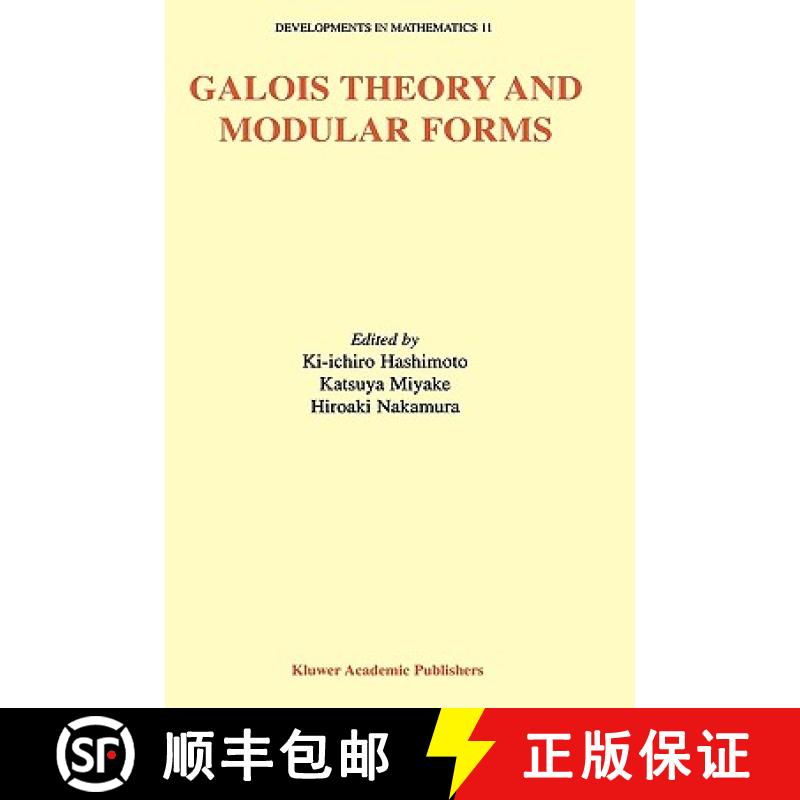 【3-4周达】Galois Theory and Modular Forms [9781402076893]