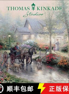 【3-4周达】Thomas Kinkade Studios 2026 Mini Wall Calendar [9781524896911]