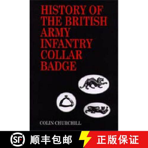 【3-4周达】History of the British Army Infantry Collar Badge [9781897632697]