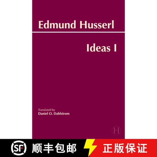 【3-4周达】Ideas for a Pure Phenomenology and Phenomenological Philosophy: First Book: General Introd... [9781624661266]