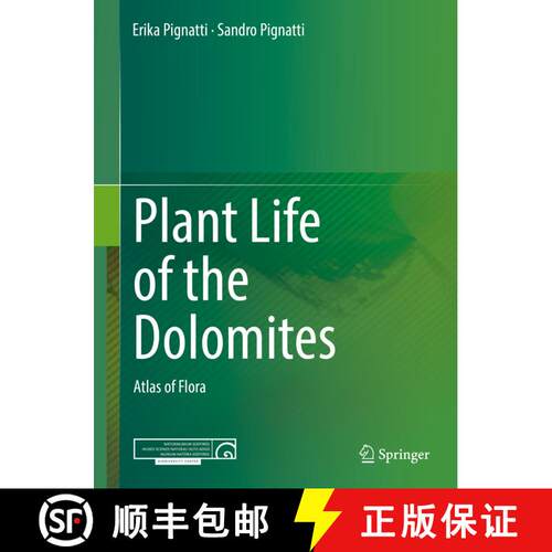【3-4周达】精装 Plant Life of the Dolomites: Atlas of Flora - Plant Life of the Dolomites [9783662530498]