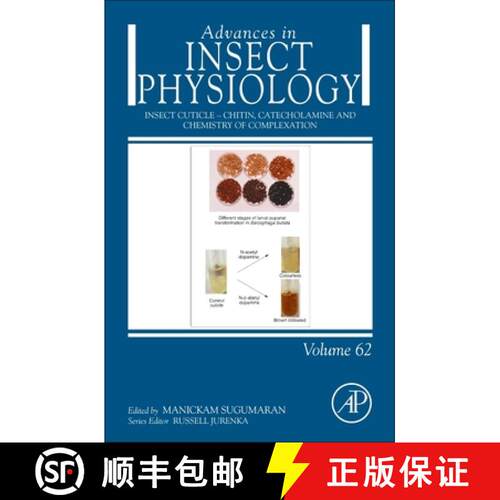 【3-4周达】精装 Insect Cuticle - Chitin, Catecholamine and Chemistry of Complexation: Volume 62 [9780323999762]