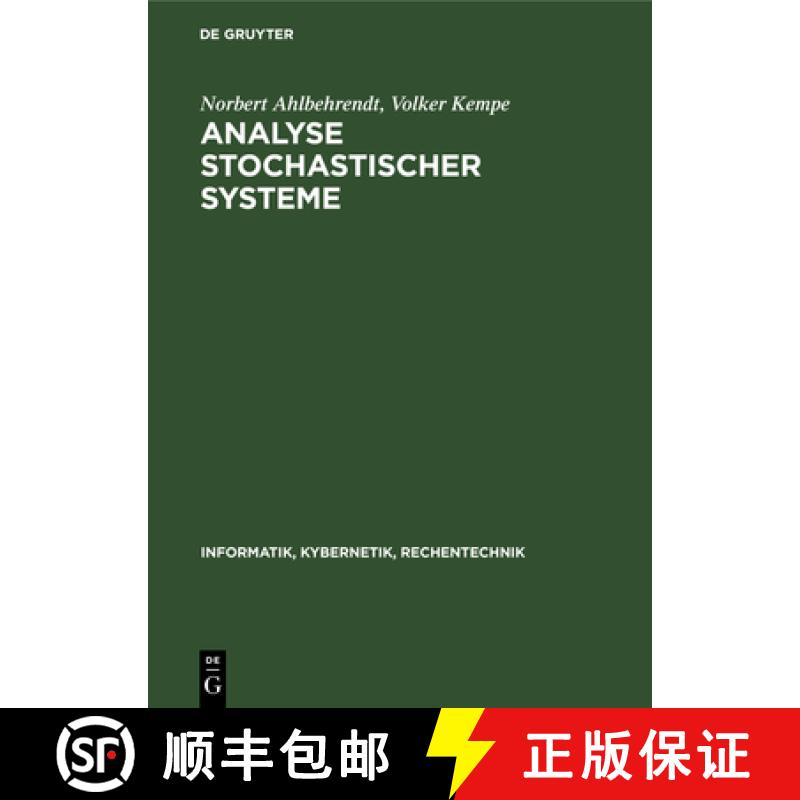 【3-4周达】Analyse Stochastischer Systeme [9783112568453]