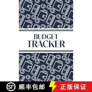 【3-4周达】Budget Tracker (Navy and White Money Outlines): 6x9 Monthly Finance Organizer for Expenses... [9781834120430]