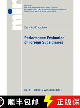 【3-4周达】Performance Evaluation of Foreign Subsidiaries [9783834911490]