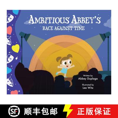 【3-4周达】精装 Ambitious Abbey's Race Against Time [9798218592868]