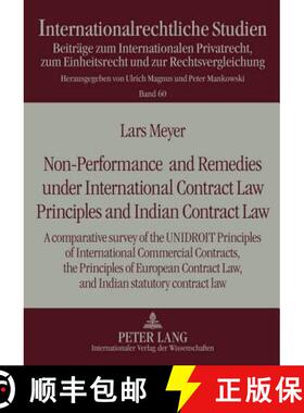预订 精装 Non-Performance and Remedies under International Contract Law Principles and Indian Contrac... [9783631609934]