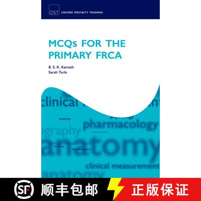 【3-4周达】MCQs for the Primary FRCA [9780199575770]
