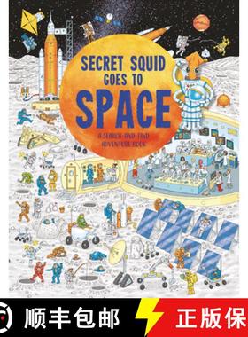 预订 Secret Squid Goes to Space: A search-and-find space adventure book [9781916598638]