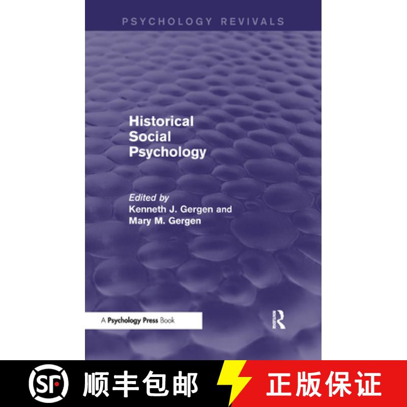 【3-4周达】Historical Social Psychology (Psychology Revivals) [9781848722590]